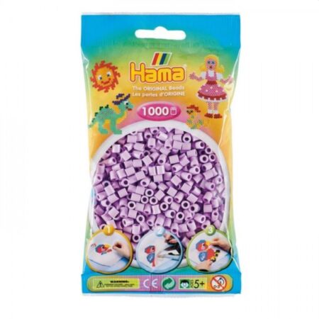 Hama Strijkkralen lila pastel (96) | Hama