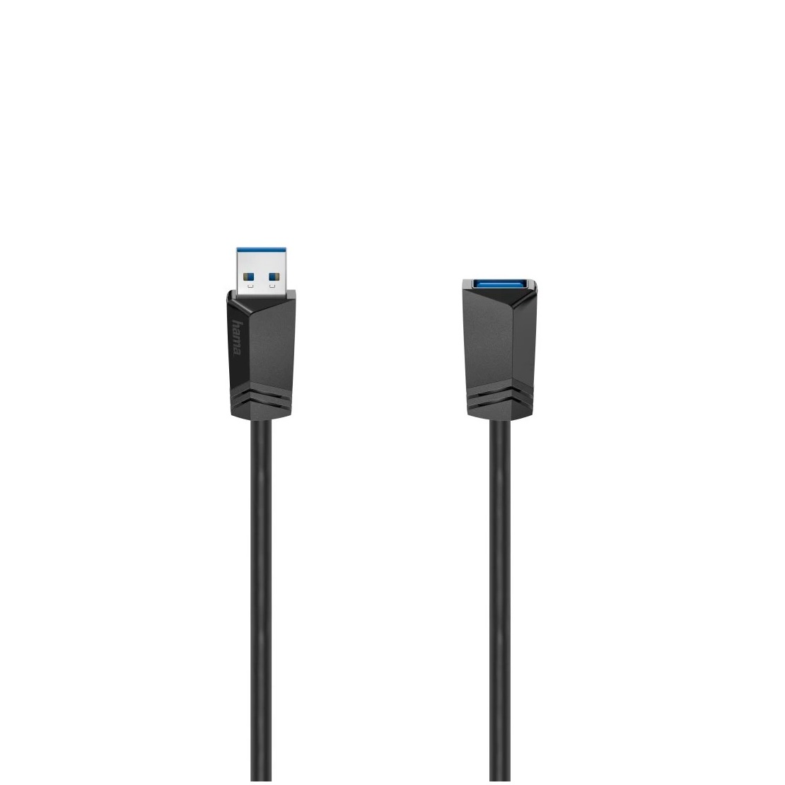 Hama USB 3.0 VERLENGKABEL 1.50M Kabel Zwart | Hama