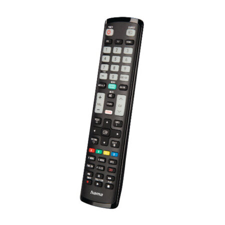 Hama Universal Remote Control voor Samsung TVs IR Teachable Illuminating Buttons Afstandsbediening Zwart | Hama