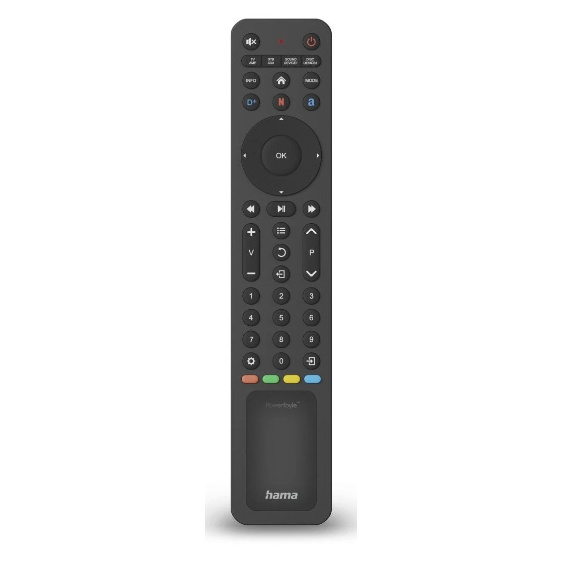 Hama Universele tv-afstandsbediening Afstandsbediening Zwart | Hama