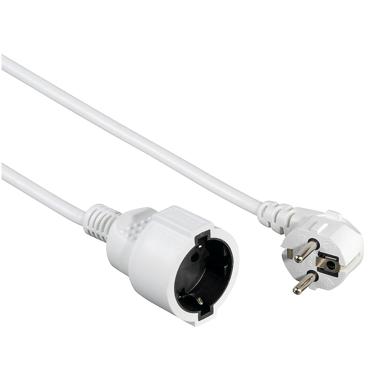 Hama Verlengsnoer Pro 5m Kabel Wit | Hama
