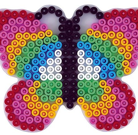Hama grondplaat vlinder (298) | Hama