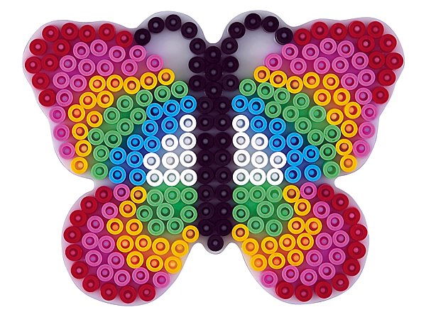 Hama grondplaat vlinder (298) | Hama