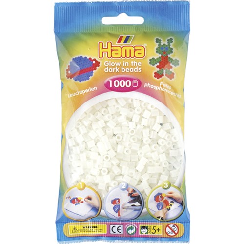 Hama strijkkralen glow in the dark (055) | Hama