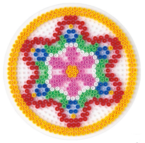 Hama strijkkralen grondplaat rond (221) | Hama