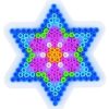 Hama strijkkralen grondplaat ster (270) | Hama