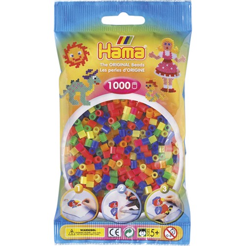 Hama strijkkralen neon divers (051) | Hama