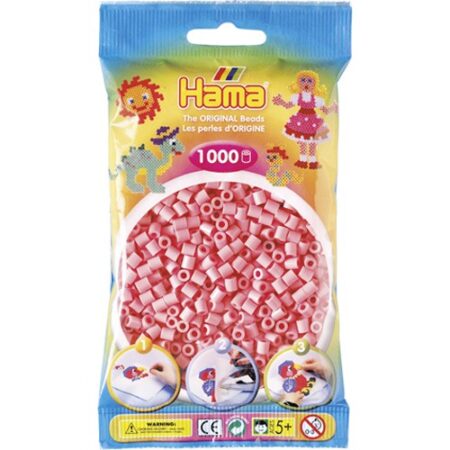 Hama strijkkralen roze (006) | Hama