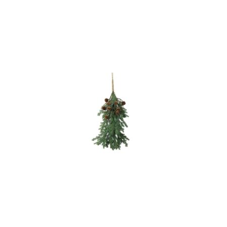 Hanger Dennenappel groen H13cm | Countryfield