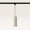 Hangspot Belano beige l - GU10-fitting - Ontworpen voor 1-fase railsysteem - Beige - Railspot - IP20 voor binnen | LUSENZ