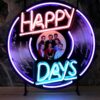 Happy Days TV Neon Verlichting 65 cm - Paars