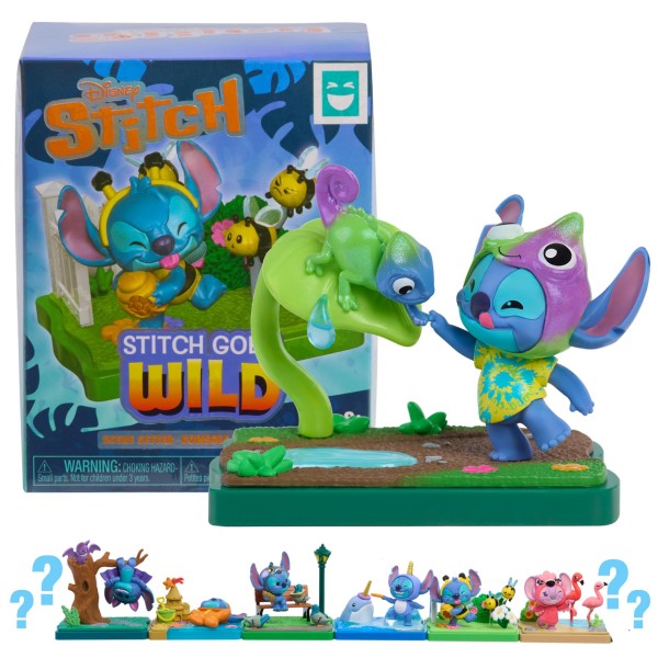 Happy Haul Stitch Goes Wild Collectible Figure Blind Box |