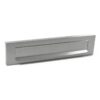 Hardbrass Briefplaat Ellen - chroom mat | Hardbrass