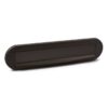 Hardbrass Briefplaat Ronald - PUURzwart | Hardbrass