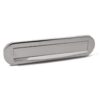 Hardbrass Briefplaat Ronald - chroom | Hardbrass
