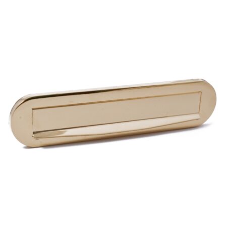 Hardbrass Briefplaat Ronald - messing ongelakt | Hardbrass