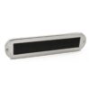 Hardbrass Tochtwering Aart - PVD glans nikkel | Hardbrass
