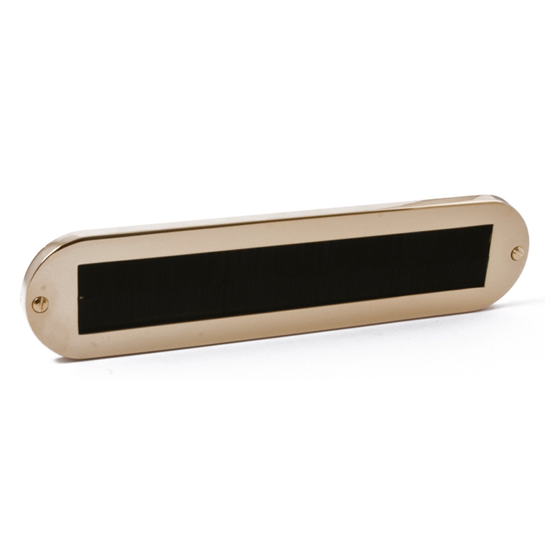 Hardbrass Tochtwering Aart - PVD messing | Hardbrass