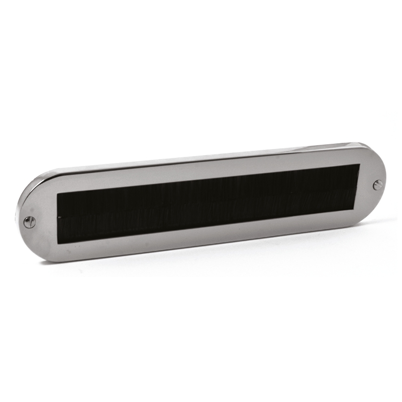 Hardbrass Tochtwering Aart - chroom | Hardbrass