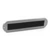Hardbrass Tochtwering Aart - mat chroom | Hardbrass