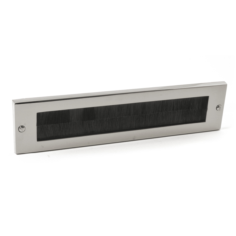 Hardbrass Tochtwering Alena - PVD nikkel | Hardbrass