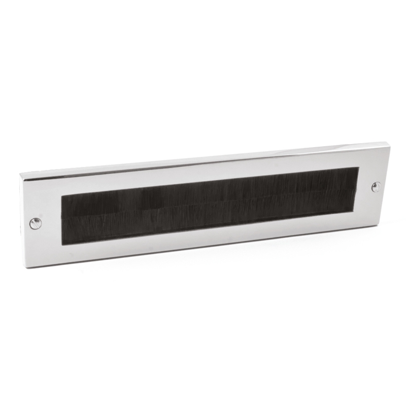 Hardbrass Tochtwering Alena - chroom | Hardbrass