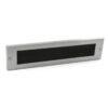 Hardbrass Tochtwering Alena - mat chroom | Hardbrass