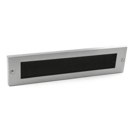 Hardbrass Tochtwering Alena - mat chroom | Hardbrass