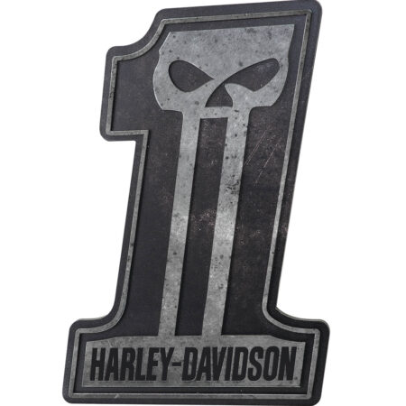 Harley-Davidson #1 Houten Skull Bar Bord 41 x 56 cm | Harley-Davidson