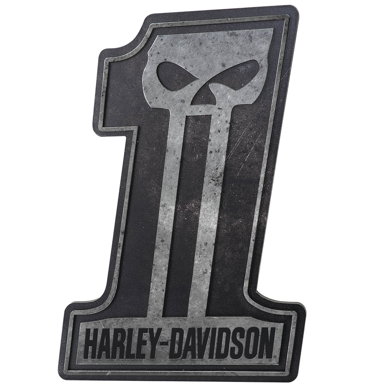 Harley-Davidson #1 Houten Skull Bar Bord 41 x 56 cm | Harley-Davidson
