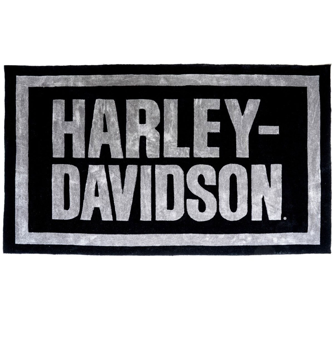 Harley-Davidson Bar Font Groot Vloerkleed - 2.4 x 1.5m | Harley-Davidson