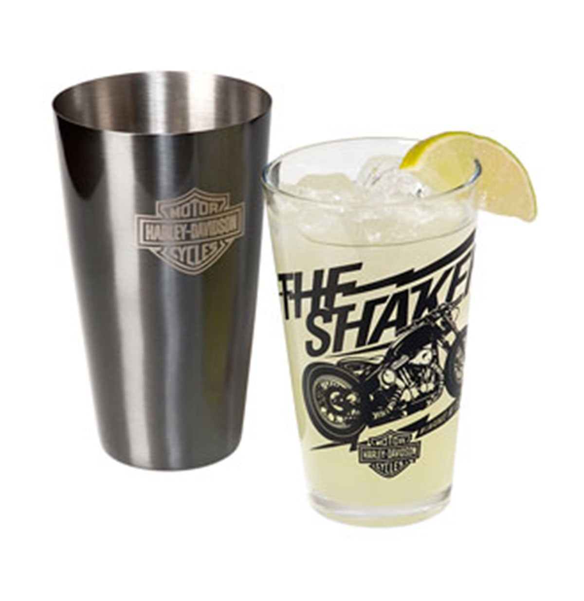 Harley-Davidson Bar & Shield Boston Cocktailshaker Set - LAATSTE STUKS | 22% korting | Harley-Davidson