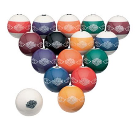 Harley-Davidson Bar & Shield Flames Biljartballen Set | Harley-Davidson