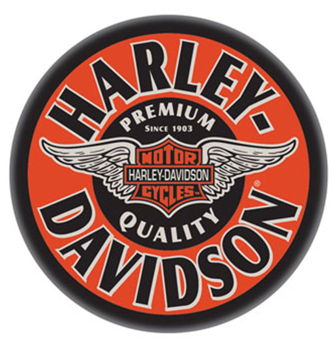 Harley-Davidson Bar Tafel - Winged Bar & Shield Logo - Officieel Gelicenseerd Product | Harley-Davidson