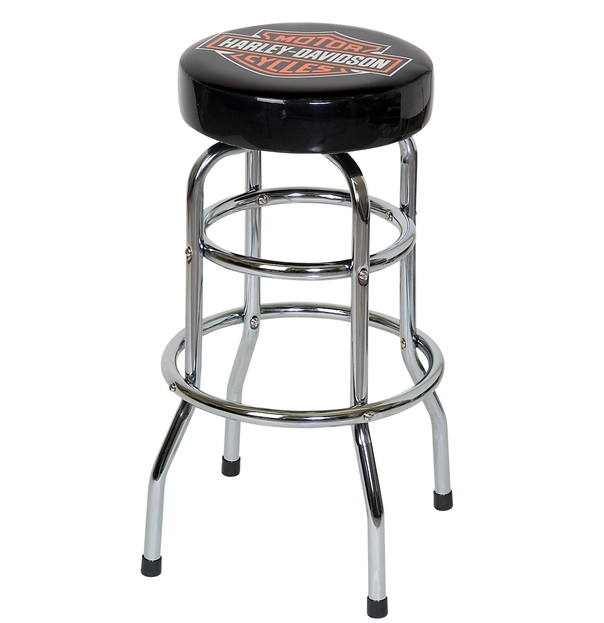 Harley-Davidson Barkruk - Klassiek Logo - Stoere Retro Barkruk voor Mancave & Thuisbar | Harley-Davidson