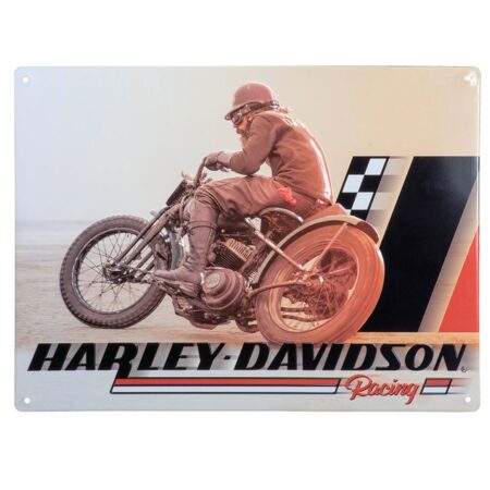 Harley-Davidson Beach Racer Tinnen Bord- 40 x 30cm | Harley-Davidson