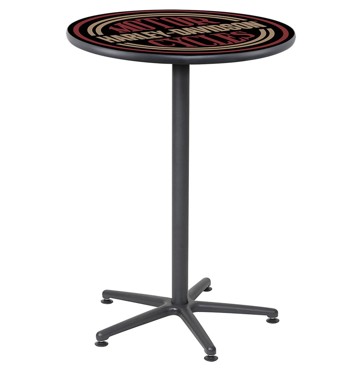 Harley-Davidson Circle Logo Cafe Bar Tafel LAATSTE STUKS | 12% korting | Harley-Davidson