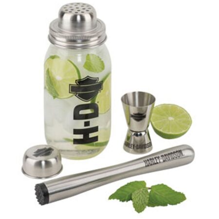 Harley-Davidson Cocktail Shaker Set LAATSTE STUKS | 19% korting | Harley-Davidson