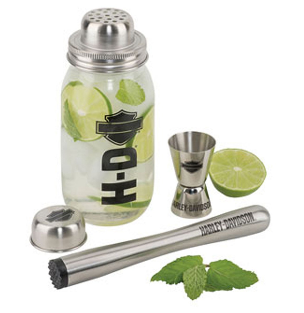 Harley-Davidson Cocktail Shaker Set LAATSTE STUKS | 19% korting | Harley-Davidson