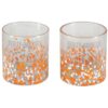 Harley-Davidson Confetti Double Old Fashion Glas Set - Handgeblazen - 14