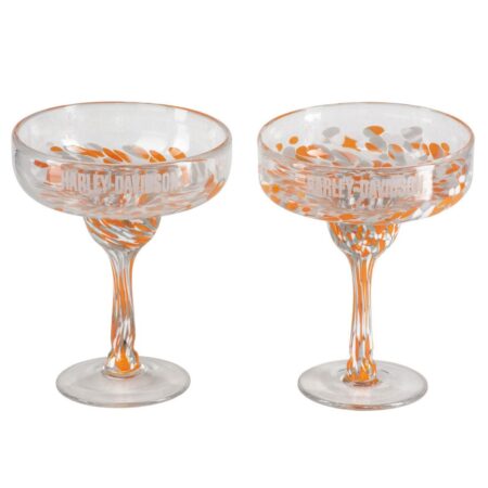 Harley Davidson Confetti Margarita Glazen Set | Harley-Davidson