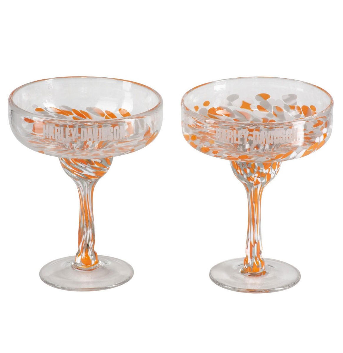 Harley Davidson Confetti Margarita Glazen Set | Harley-Davidson