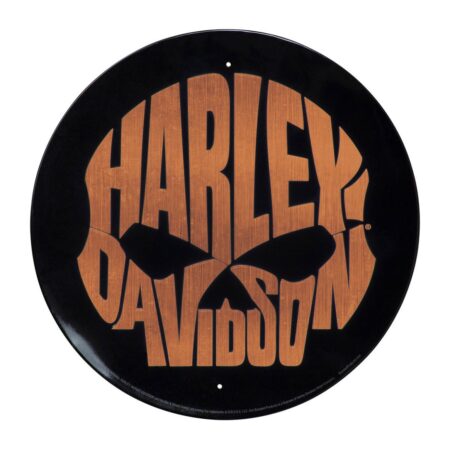 Harley-Davidson Copper Skull Metalen Bord | Harley-Davidson