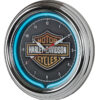 Harley-Davidson Essential Bar & Shield Neon Klok | Harley-Davidson