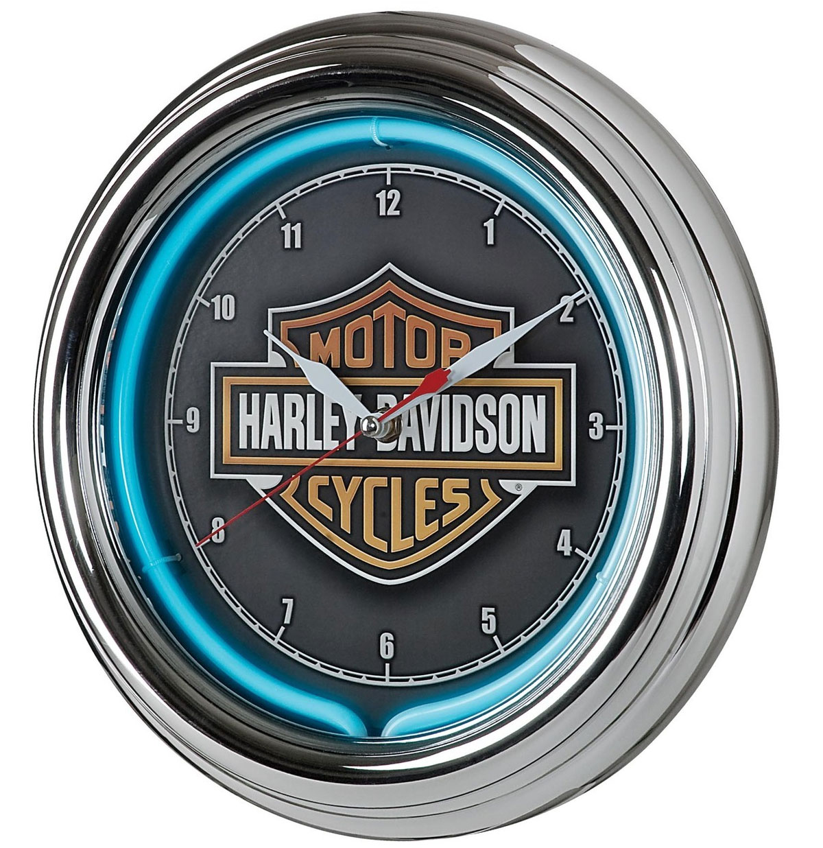 Harley-Davidson Essential Bar & Shield Neon Klok | Harley-Davidson