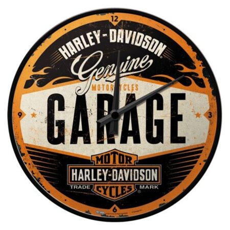 Harley-Davidson Garage Wandklok | Harley-Davidson