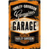 Harley-Davidson Genuine Motorcycles Garage Metalen Bord 40 x 60 cm | Harley-Davidson