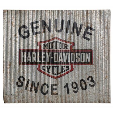 Harley-Davidson Genuine Since 1903 Gegolfd Metalen Bord 81 x 71 cm | Harley-Davidson