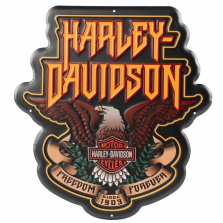 Harley-Davidson Hard Rock Eagle Metalen Bord - 37 x 39cm | Harley-Davidson