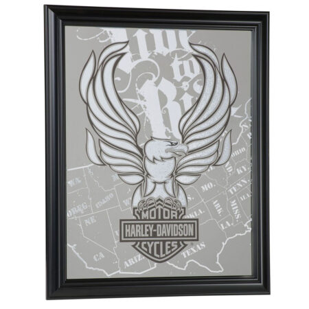 Harley-Davidson Live To Ride Adelaar Spiegel - LAATSTE STUKS | 34% korting | Harley-Davidson